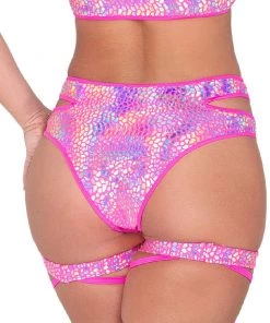 Roma Astro Candy Cutout Shorts