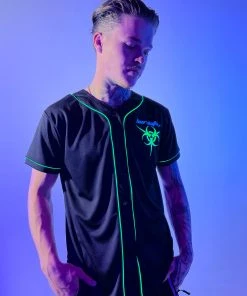 Jarmoo Biohazard Hardstyle Blacklight Green Jersey 26 Jarmoo Biohazard Hardstyle Blacklight Green Jersey