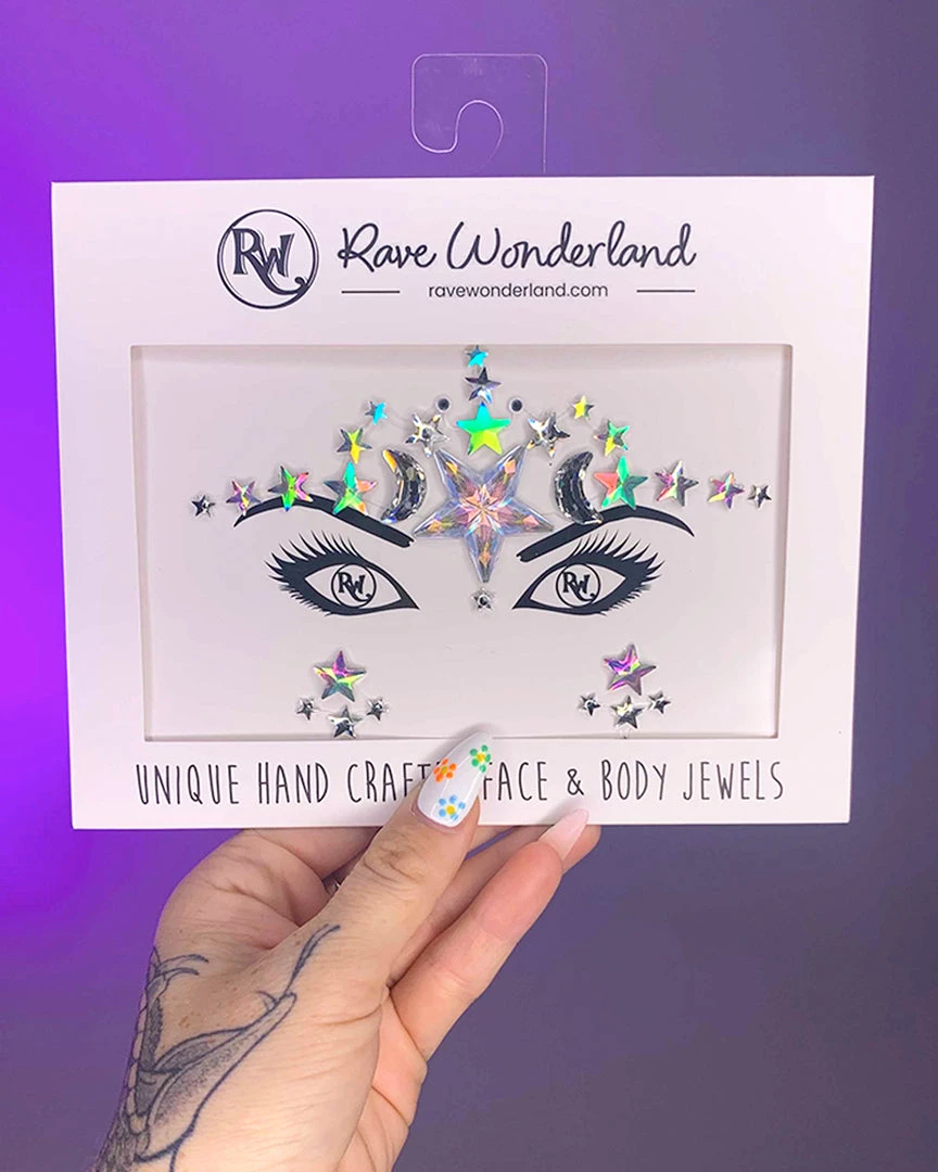 Uniflying Stardust Princess Rave Face Jewel Accessories 1 Uniflying Stardust Princess Rave Face Jewel Accessories