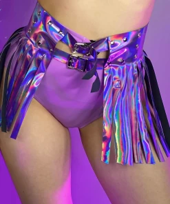 Daisy's Corsets New Lavender Dreamz Fringe Skirt