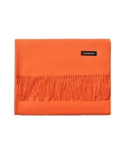 AE Womens Basic Solid Pashmina Scarf