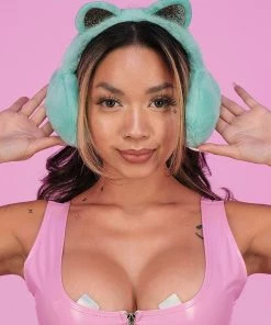 AE New Glitter Kitty Earmuffs