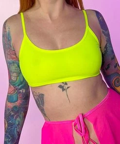 Shark New Neon Nights Spaghetti Tank Top