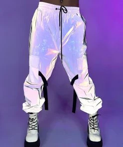 AE New Flash Reflective Cargo Pants