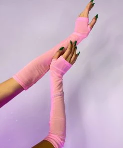 OhYes Fashion Y2K Doll Sheer Arm Sleeves New