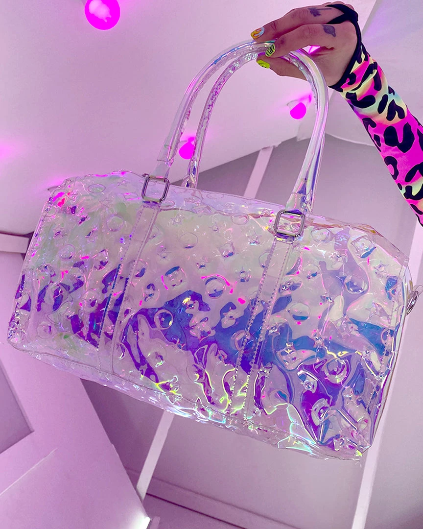 AE Clear Holographic Mini Duffel 4 AE Clear Holographic Mini Duffel