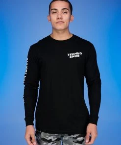 555stickers Techno Snob This Isn't Even Techno Long Sleeve Shirt Womens