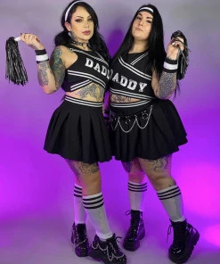 Forplay 6pc Daddy's Girl Cheerleader Costume Womens