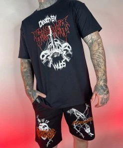 Jarmoo Rise Of The Headbanger Shorts New