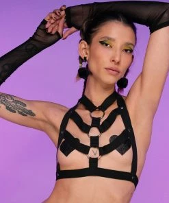 Daisy's Corsets Dark Ecstasy Stretchy Harness Top