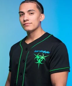 Jarmoo Biohazard Hardstyle Blacklight Green Jersey 20 Jarmoo Biohazard Hardstyle Blacklight Green Jersey