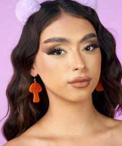 New Nomad Kandi Mushroom Earrings