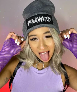 Jarmoo New Headbanger Embroidered Beanie