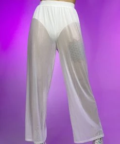 AE Mystic Beauty Sheer Flowy Pants New