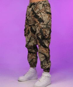 AE Mens Green Camo Joggers