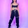 Hot And Delicious Emboldened Black 2pc Pants Set New