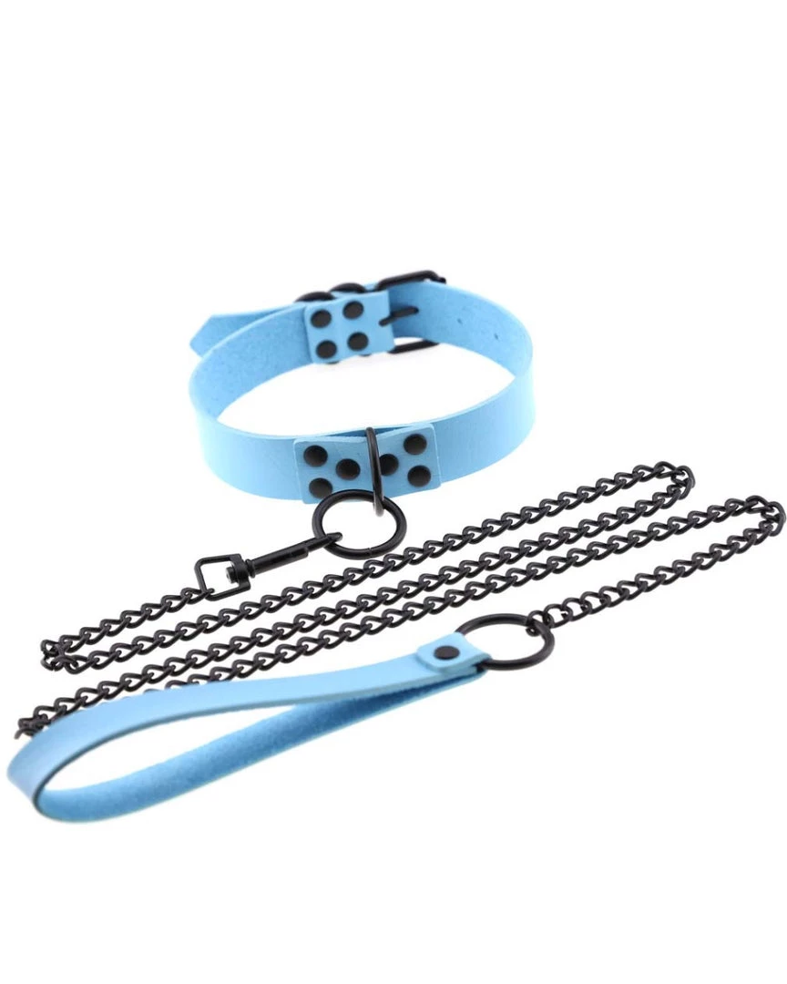 AE Lingerie Punk'd Out Choker & Leash 2pc Set 6 AE Lingerie Punk'd Out Choker & Leash 2pc Set