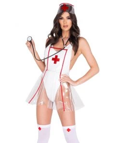Roma 4pc Naughty Nurse Costume