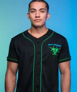 Jarmoo Biohazard Hardstyle Blacklight Green Jersey 19 Jarmoo Biohazard Hardstyle Blacklight Green Jersey
