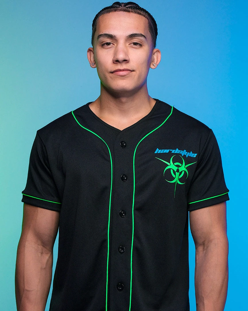 Jarmoo Biohazard Hardstyle Blacklight Green Jersey 5 Jarmoo Biohazard Hardstyle Blacklight Green Jersey