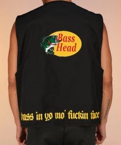 Jarmoo Basshead Black Fishing Utility Vest