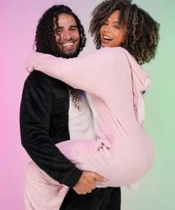 Fashion Go Pink Bunny Unisex Onesie Womens