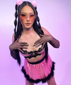 Roma Pretty In Pink 2pc Lingerie Set