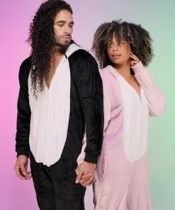 Fashion Go Womens Panda Bear Unisex Onesie
