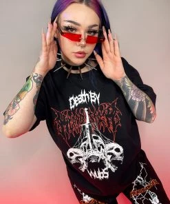 Jarmoo New Headbanger Death By Wubs RW Tee 11 Jarmoo New Headbanger Death By Wubs RW Tee