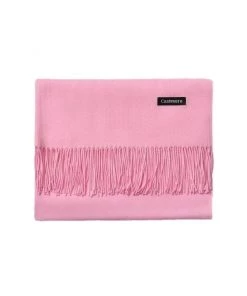 AE Womens Basic Solid Pashmina Scarf