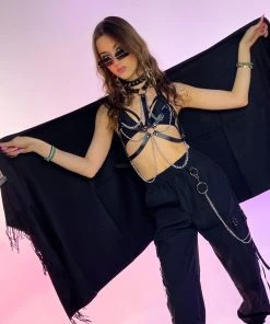 AE Womens Basic Solid Pashmina Scarf