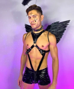 Roma Vinyl Dark Angel Men's Costume