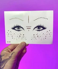 AE Goddess Of The Sun Gold Freckle Temporary Tattoo Womens