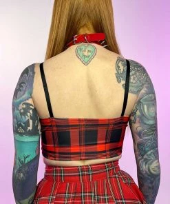 AE Womens Buckle Me Up Crop Top