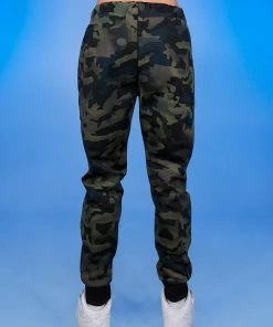 Phillip Marciano LLC Green/Black Camo Men's Joggers 5 Phillip Marciano LLC Green/Black Camo Men's Joggers