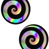 Neva Nude Care Bear Stare Holographic Spiral Nipple Pasties