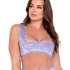 Roma Lilac Aura Strap Top