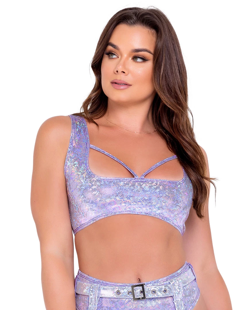 Roma Lilac Aura Strap Top 1 Roma Lilac Aura Strap Top