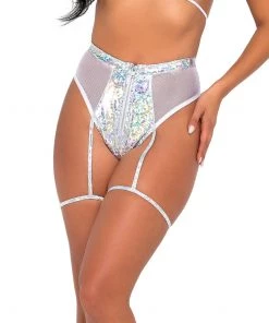 Roma Ice Prism Garter Bottoms