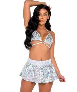 Roma Ice Prism Mini Skirt