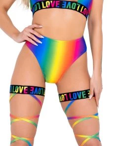 Roma Rainbow Love High Waist Bottoms