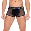 Roma Rainbow Love Fishnet Trunks Womens