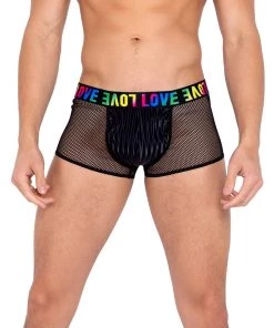 Roma Rainbow Love Fishnet Trunks Womens