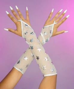 Roma Cosmic Stardust Gloves (Pair) New
