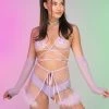 Bear Dance Lucky Star 2pc Sheer Set