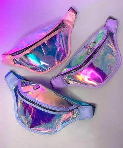 AE Clear Holographic Fanny Pack