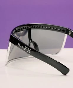 GloFX Galactic Invader Diffraction Visor – Rainbow Gradient