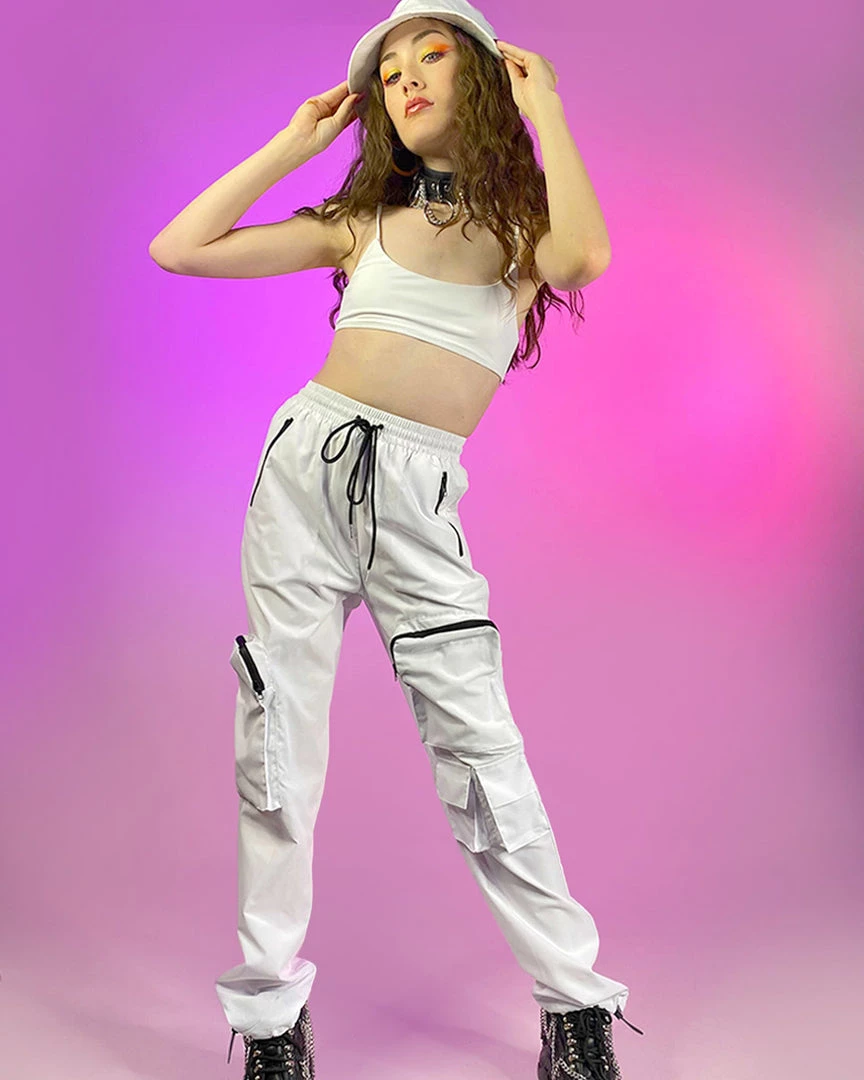 Hot And Delicious Emboldened Ivory 2pc Pants Set New 4 Hot And Delicious Emboldened Ivory 2pc Pants Set New