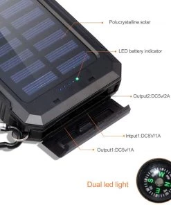 Rave Wonderland Solar Powered Portable Battery New