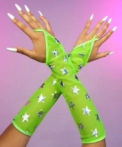 Roma Cosmic Stardust Gloves (Pair) New